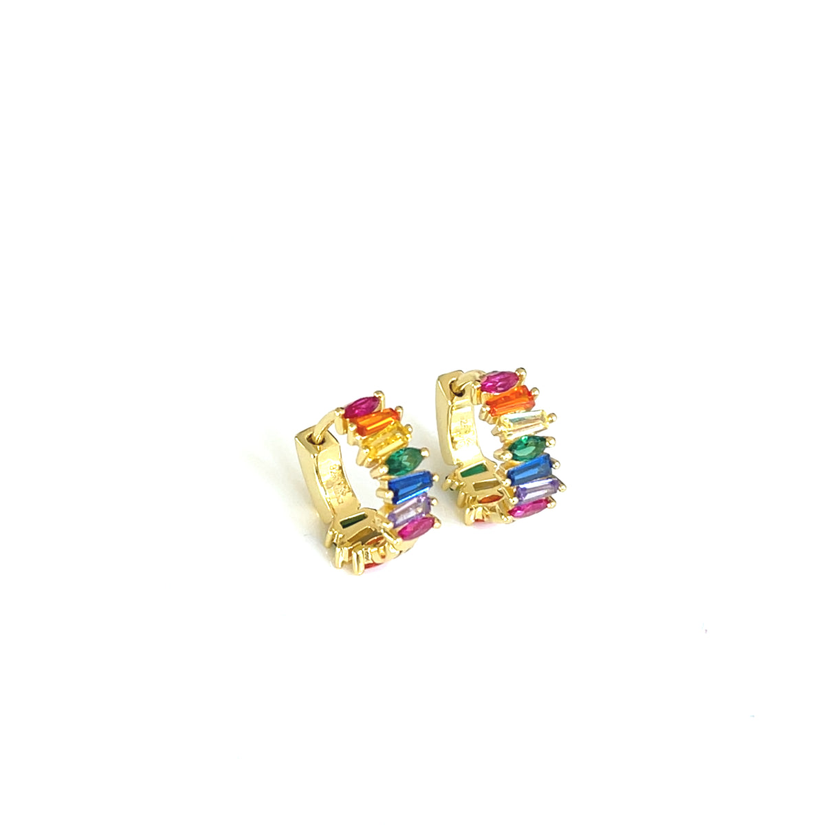 Radiant Reverie Hoop Earrings