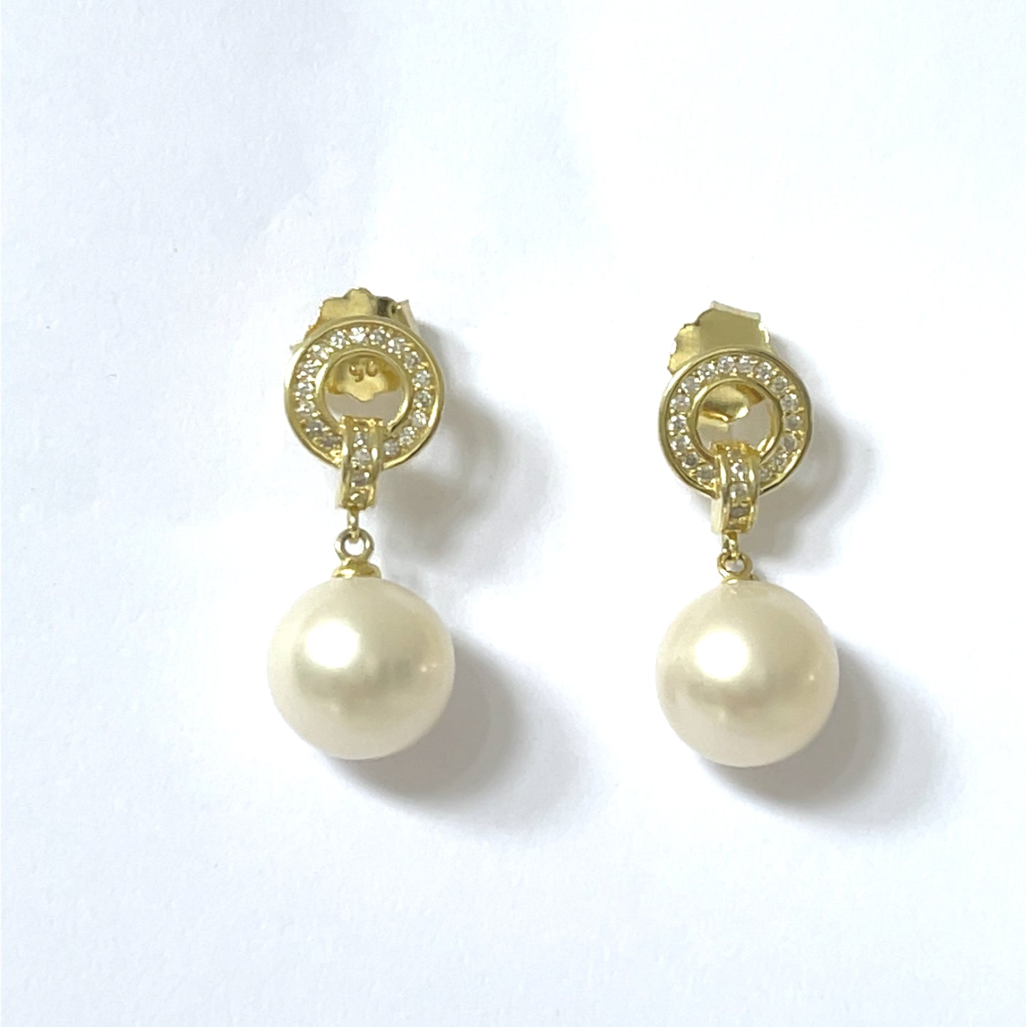 Luminous Freshwater Pearl Drops – Sterling Silver
