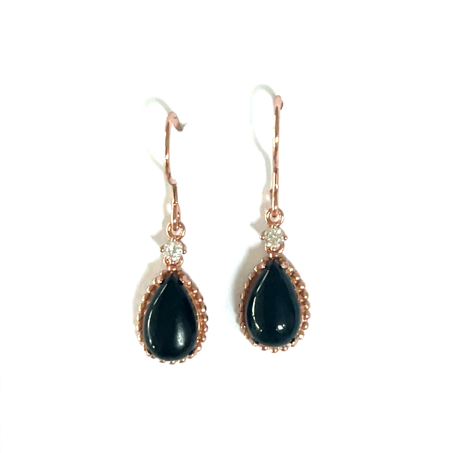 Midnight Aura Teardrop earrings