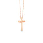 Classic silver cross -Graceful Light Cross Necklace
