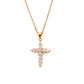 Signature Classic- Sparkle Cross Necklace