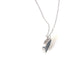 ❤️ Double‑Sided Heart Pendant Necklace black onyx with white pearl shell