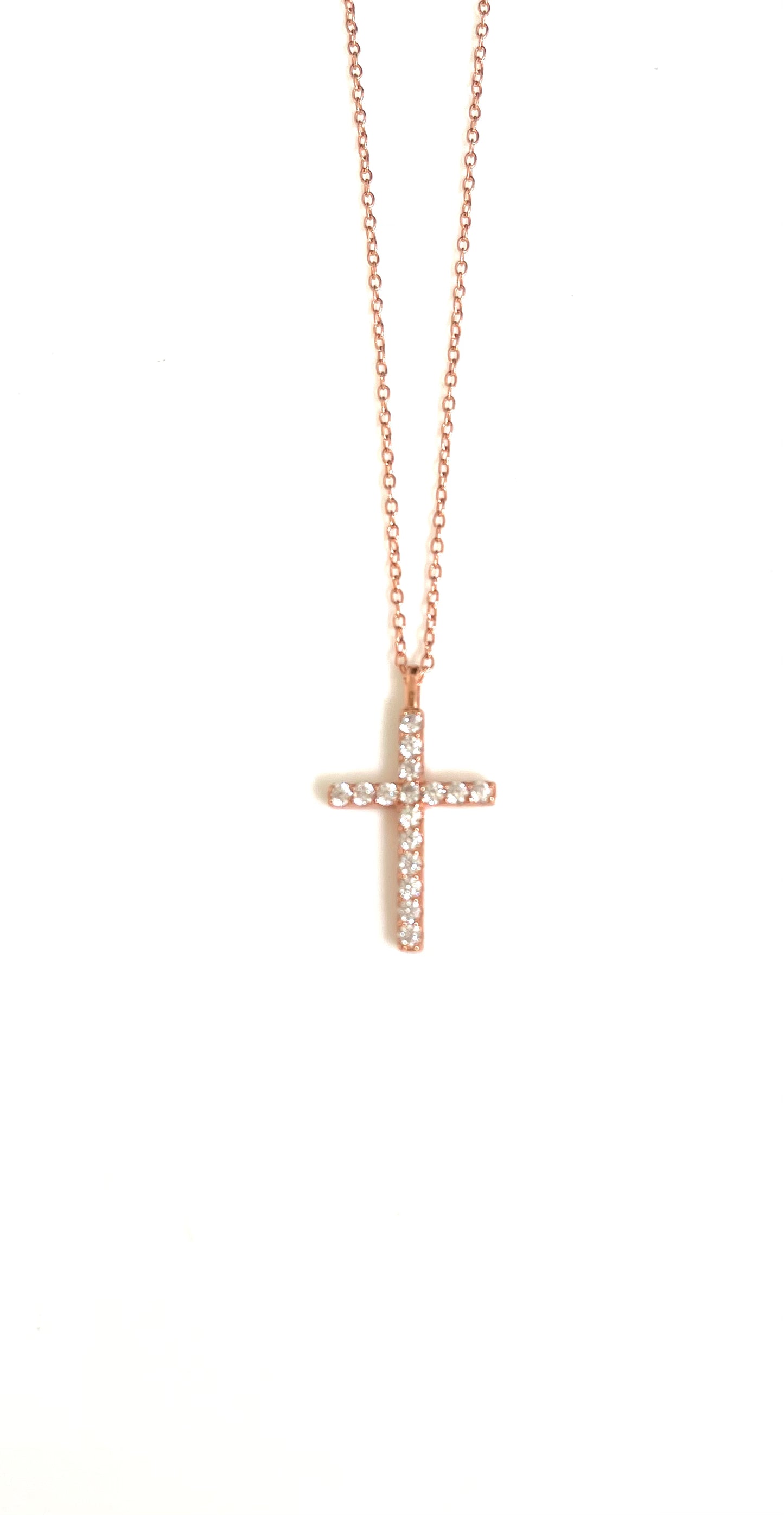 Classic Sparkle Cross Pendant