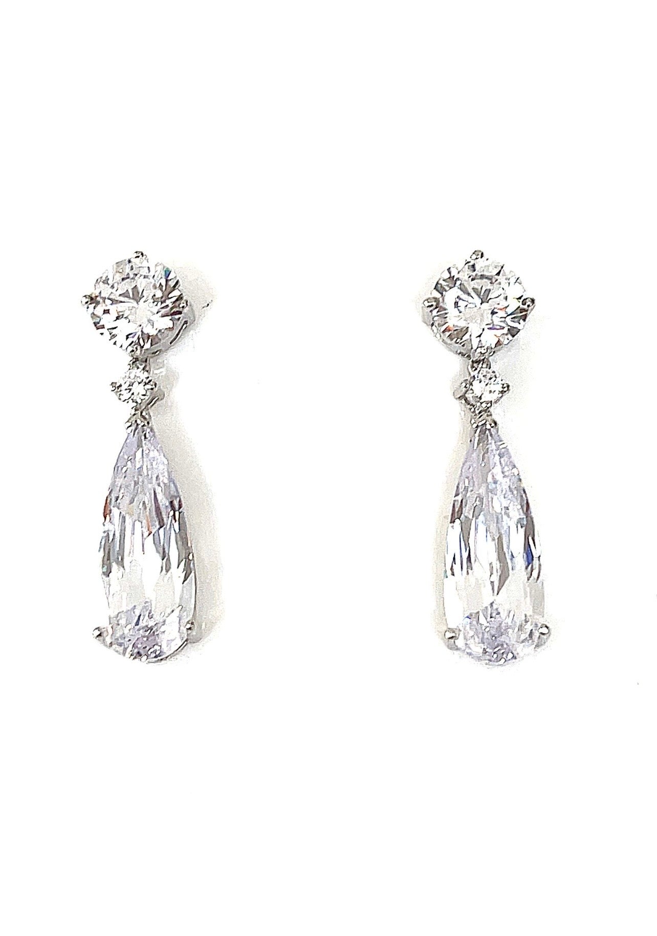 Vow & Radiance Classic Teardrop Earrings