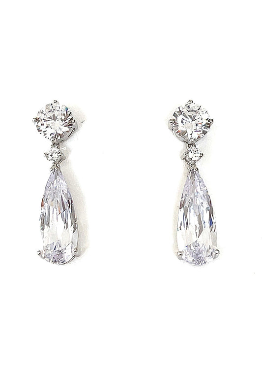 Vow & Radiance Classic Teardrop Earrings