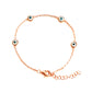 Quad Shell Eye Charm Protection Bracelet : Eye Shell Charm