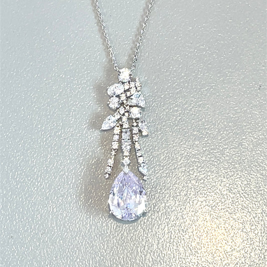 Vow & Radiance “Promise in Bloom” Pendant Necklace