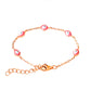 🧿 Kids’ Pink Guardian – Evil Eye Charm Bracelet