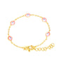 🧿 Kids’ Pink Guardian – Evil Eye Charm Bracelet