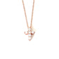 Sparkle Petite Cross Pendant: Brilliant-Cut CZ