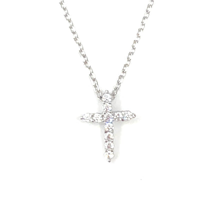 Signature Classic- Sparkle Cross Necklace