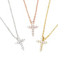 Signature Classic- Sparkle Cross Necklace