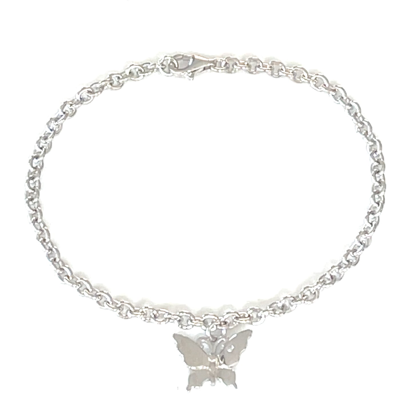 Garden Butterfly Charm Bracelet