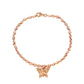 Garden Butterfly Charm Bracelet