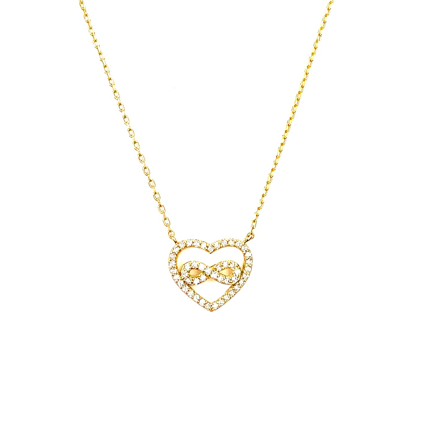 Infinity Heart Necklace