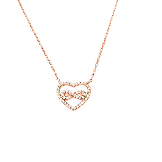 Infinity Heart Necklace