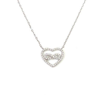 Infinity Heart Necklace