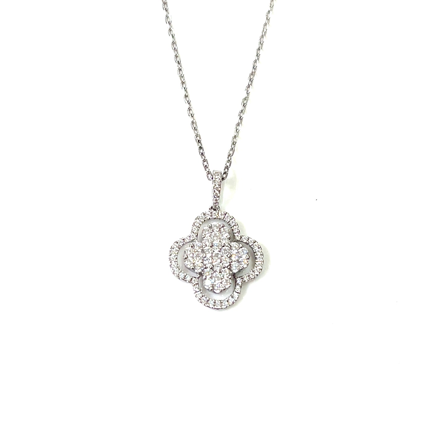 Radiant Reverie Clover Pendant