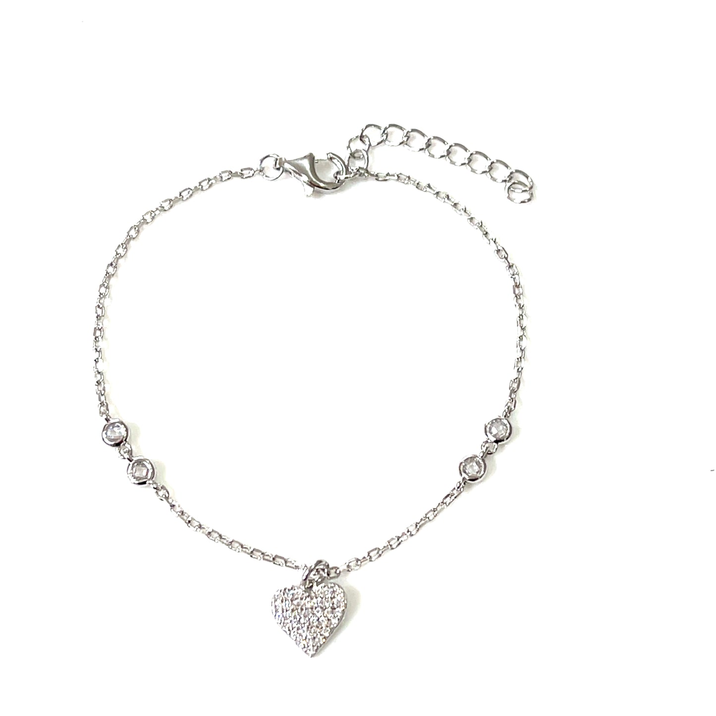 Heart Charm Bracelet