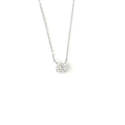 Solitaire Sparkle Pendant