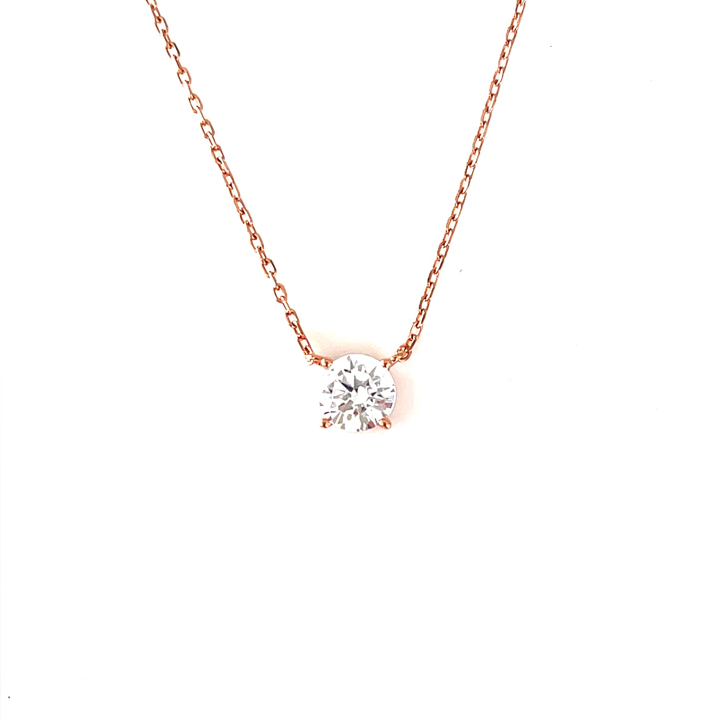 Solitaire Sparkle Pendant