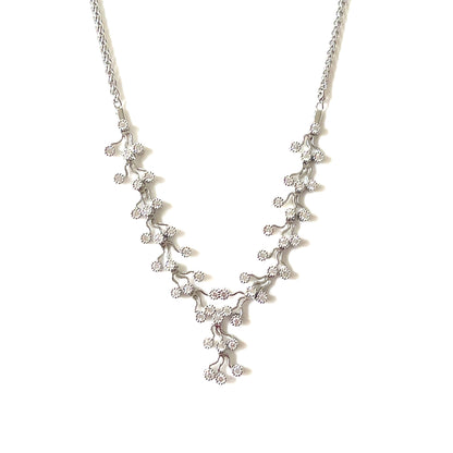 V-Vine & Blossoms Necklace