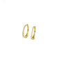 Eternity Radiance Medium CZ Hoop Earrings — 18mm