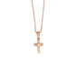 Classic Polished Cross Necklace — Medium size
