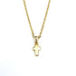 Classic Polished Cross Necklace -Small Cross
