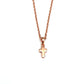 Classic Polished Cross Necklace -Small Cross