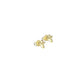 Petite Cross Stud Earrings — Sterling Silver