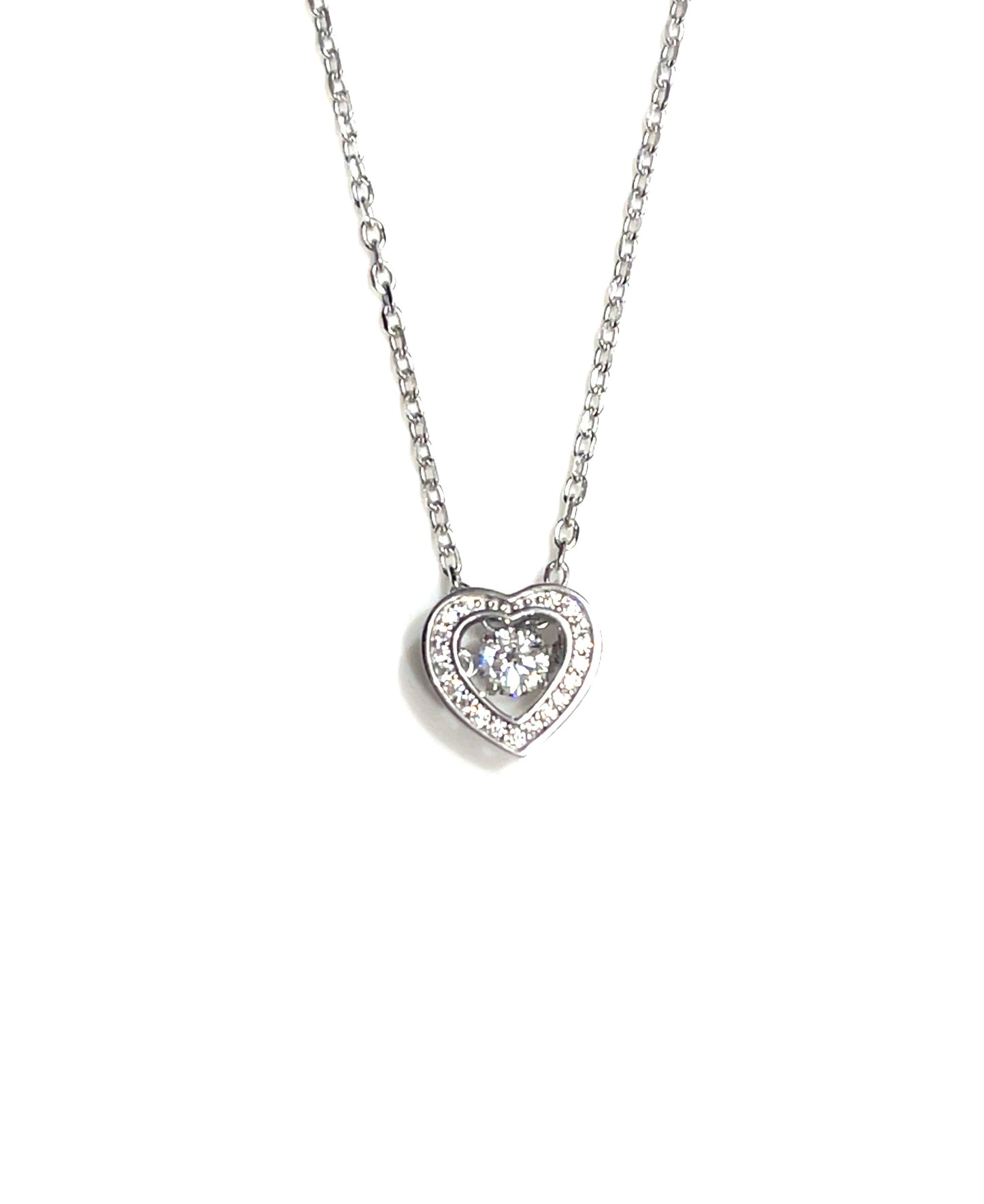 Dancing Heart Necklace – Eternal Embrace Collection