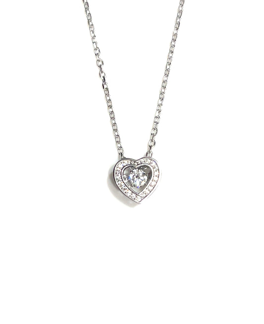 Dancing Heart Necklace – Eternal Embrace Collection