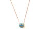 ✨ Petite Shimmer Turquoise Glow Pendant