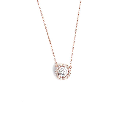 Radiant Halo Pendant – 10mm.
