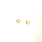 Little Luxe Polished Heart Studs