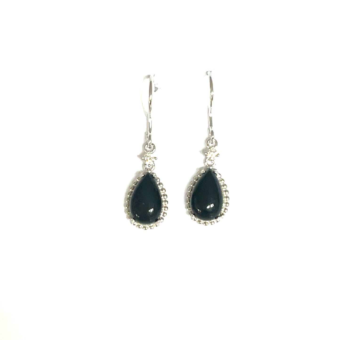 Midnight Aura Teardrop earrings