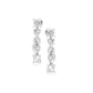 Celestial Grace Multi-Cut Drop Earrings