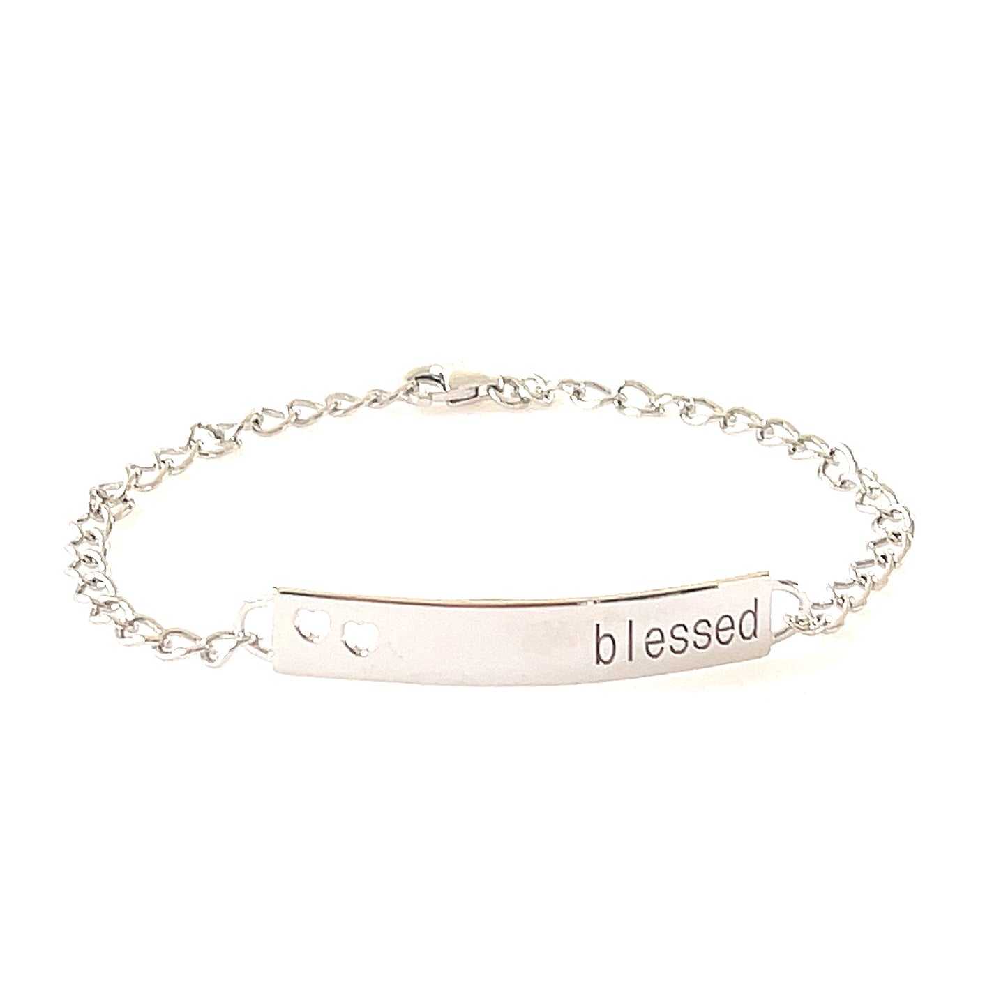 Sterling Silver Blessed Bracelet